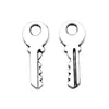 Colgante de Llave Antigua de Plata DIY Accesorios de Colgante de Aleación Venta Caliente 19x7mm Peso Individual Aproximadamente 0.6g