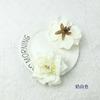 Simulación de rosa de 12 cm de diámetro, cabeza de rosa Leffi, guirnalda de flores hecha a mano para decoración de pared, flor artificial, flor decorativa.