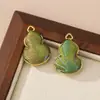 Pingente de Joia em Brocado Estilo Chinês, Bordado Dupla Face, Pingente de Cabacinha em Brocado Estilo Chinês Novo para DIY Feito à Mão, Acessório de Bolsa