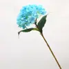 Flores Artificiais com Toque Realista e Efeito Hidratante, Hortênsias Grandes para Decoração de Hotel, Arranjos Florais, Decorações de Casamento, Flores Artificiais Multicoloridas, Hortênsias de Seda