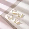 Novos acessórios de unha de primavera luxo leve zircônia super brilhante borboleta tridimensional diamante decorações de unha use acessórios de unha