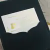 Caja de regalo de terciopelo negro, caja de recuerdo de boda personalizada, invitación de acrílico con relieve dorado, caja de regalo de lujo de alta gama de nicho