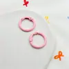 Bolsa para Llaves con Hebilla de Primavera Pintada a Mano para Bricolaje Apertura de Bolsa Hebilla Redonda Figura de Muñeco Adorno Metálico Accesorios Venta al por Mayor