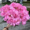 Hortensia Francesa Simulada de 5 Cabezas, Ramo de Hortensias Simuladas, Flores de Boda, Hortensia de 5 Cabezas, Flores Simuladas