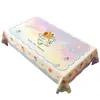 Mantel Infantil de Dibujos Animados Impermeable y a Prueba de Aceite, No Lavable, Nuevo Modelo 2026, Ambiente de Alta Gama, Mantel Rectangular para Mesa de Café