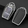 Para capa de chave de carro LCD BMW 740li 730 capa 530li capa protetora fivela gt série X6x7 bolsa de couro