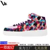 Zapatillas de Lona de Anime con Tinta Transfronteriza de Caña Alta para Hombre, Zapatos Casuales Bidimensionales, Zapatos Deportivos de Moda Personalizados para Parejas, Hechos a Medida con Tu Propio Diseño