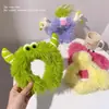Vit Monstro Pelúcia Aro de Cabelo Little Book Celebridade da Internet Mesmo Acessórios de Cabelo Fofo Engraçado Rosto de Boneca Feio Aro de Cabelo para Lavar o Rosto Pacote de Cabelo