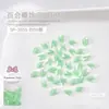 Acessórios para Nail Art: Pétalas e Folhas de Lírio de Resina 3D, Flores de Lírio de Cinco Pétalas, Decorações de Unha Usáveis, 50 Peças