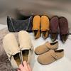 Zapatos Planos Retro con Suela Gruesa, sin Cordones, Suela Blanda Estilo Birkenstock, Zapatos Birkenstock Mate Inspirados en Chanel para Mujer, Nuevos para Verano y Otoño 2025