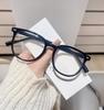 Gafas Retro Clásicas, Artísticas y Versátiles, Luz Azul Anti-Azul, Modernas y Únicas, Populares en Xiaohongshu, Gafas de Montura de Moda