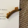 Presilha Banana de Gatinho Fofo Coreana para Mulheres, Presilha Vertical de Acetato de Alta Qualidade para Rabo de Cavalo, Grampo de Rabo de Cavalo, Acessórios de Cabelo para Mulheres