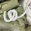Cuerda de algodón de tres cabos venta directa del fabricante 2 mm - 20 mm negro blanco natural de colores en stock Cuerda trenzada Diy para cajas y bolsas al por mayor