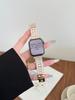 Banda de Metal Incrustada con Diamantes para Apple Watch iWatch 12ª Generación 11/10