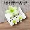 Pinza para el Cabello de Flor de Huevo 2025 para Cabello Semirecogido en la Parte Trasera de la Cabeza, Pinza de Tiburón de Tamaño Mediano, Pinza para el Cabello Grande