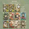 Dia Lindo Material Papel Série Rugas do Tempo Relógio Retrô Diário Adesivos Decorativos DIY 10 Folhas 6 Estilos