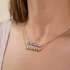 Accesorios de Collar Estilo Europeo y Americano Wanxing para Mujer, Colgante de Ola, Collar de Acero Inoxidable Dorado de 18K, Collar Ins Transfronterizo, Nicho de Lujo Ligero