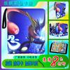 PTCG Magic Baby Bao Ke Meng libro de tarjetas 4 rejillas 9 rejillas tarjeta de anime libro de colección de tarjetas PU cremallera hojas sueltas tarjetero