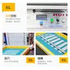 Máquina de Muestras de Impresión con Barra Magnética Huibao Tela de Muestra Máquina de Serigrafía de Pantalla Plana Máquina de Muestras de Prueba de Pasta de Impresión Personalización