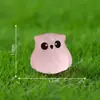 Transfronterizo Nuevo Producto Lindo Búho Luminoso Lindo Muñeco Decoración DIY Accesorios Colgantes Micro Paisaje Pequeños Adornos