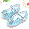 Zapatos de niña tacones altos niña pequeña Aisha zapatos de cristal primavera y otoño 2022 baile piano niños zapatos de princesa