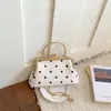 Bolso de Mano Elegante de Nicho para Socialité para Mujer 2026 Nueva Moda Versátil con Cadena Clip-On para Hombro y Cruzado