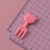 Garfo de gato fofo garfo faca garfo diy clip de cabelo criativo acessórios materiais artesanais atacado