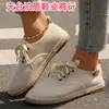 Comercio Transfronterizo Primavera y Otoño 2025 Nuevo Estilo Zapatos de Tacón Alto para Mujer con Punta Redonda Talla Grande Zapatos Casuales con Cordones Delanteros Estilo Europeo y Americano para Mujer
