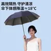 Paraguas Grande Doble para Uso Tanto Soleado como Lluvioso, Paraguas Plegable de Sombrilla para Niños, Paraguas con Protección UV para Estudiantes Mujeres