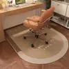 Alfombra de estudio de imitación sisal, alfombra de habitación infantil de dibujos animados, fácil de cuidar, alfombrilla para suelo bajo escritorio, alfombrilla para pies para silla giratoria de estudio con ordenador