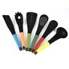 Caja de Color Personalizada Utensilios de Cocina de Nylon Juego de 7 Piezas Pala de Cocina Multifuncional Cuchara Cuchara para Espagueti Cuchara Cuchara Cuchara Colador Pala Juego de Utensilios de Cocina