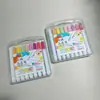 Marcadores Acrílicos para Después de la Escuela Especial Estudiantes Pintura Arte Apilables Plumas de Acuarela Niños Jardín de Infancia Garabateo Triángulo