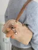 Bolso de Ante Peludo para Debajo del Brazo para Mujer 2026 Nuevo de Moda Otoño Retro Milanés de Hombro Único Gran Capacidad Bolso para el Trabajo