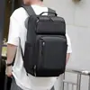 Mochila de Negócios de Alta Qualidade para Trajeto Transfronteiriço Leve Grande Capacidade Bolsa de Armazenamento Cor Sólida Viagem Multifuncional Bolsa para Computador