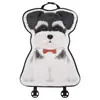 Lluvia Azul Otoño e Invierno Reposacabezas y Soporte Lumbar de Coche Perro de Felpa Cojín Lumbar para Coche Dibujos Animados Almohada Cervical para Coche Respaldo