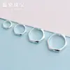 Pulsera de Cuentas DIY de Plata s925 Estrella de Seis Puntas Brillante Cuenta Hueca Cuenta para Envolver Cuenta Romboidal