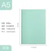Cuaderno Color Morandi A5 Bloc de Notas de Cuero Suave para Oficina de Negocios A6 Espesorado Libro de Notas para Estudiantes en el Aula Venta al por Mayor