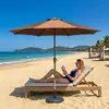 Sombrilla Parasol para Patio Exterior Tejado, Sombrilla de Poste Recto, Sombrilla Banana, Stand Publicitario de Fábrica, Puesto de Balcón, Protección Solar