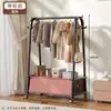 Cabide de chão para quarto cabide de pendurar em casa interno móvel multi-funcional bolsa de tecido armazenamento simples cabide de casaco e chapéu vertical