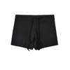 Shorts Tie-Front de Cintura Alta da Moda para Celebridade da Internet, Que Valorizam a Silhueta, Doces e Picantes, Slim-Fit, para Yoga, Casuais, Hot Pants