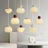 Lámpara de Mesa de Algodón Estilo Moderno Francés Crema, Lámpara de Techo Sencilla y Acogedora para Fondo de Pared de Dormitorio o Sofá, Lámpara de Techo Pequeña de Moda