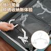 Percha portátil plegable de secado rápido para viajes, percha para ropa de viaje de negocios, percha sin costuras, percha de secado rápido y fácil