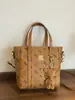 Bolso de Mano de Lujo de Nicho para Mujer 2026 Nuevo Moda Tendencia Monograma Cruzado al Hombro Versátil Bolso Cubo para el Trabajo