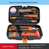 Conjunto Abrangente de Caixa de Ferramentas de Hardware, Conjunto de Ferramentas Manuais Domésticas, Chave de Boca, Chave de Fenda, Ferramentas para Reparo de Carros, Aço Carbono