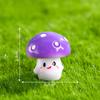 Muñeca de Hongo Transfronteriza DIY Paisajismo Artesanías de Resina Pequeños Adornos Micro Paisaje Lindo Hecho a Mano Dibujos Animados Pequeños Adornos
