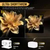 Projetor Mx10 Transfronteiriço Alta Definição 4K Foco Automático Doméstico Gimbal Home Theater Projetor Portátil
