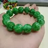 Tienda de 2 Yuan Bisutería Puesto Callejero Más Vendido Pulsera de Vidrio Ágata Imitación 14mm Venta al por Mayor Regalos Pequeños Promocionales Venta al por Mayor