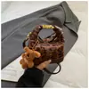 Bolso Único Nuevo con Diseño Patchwork, Bolso de Hombro, Bolso Tipo Dumpling, Bolso Cruzado Mini Versátil para Mujer, Transfronterizo