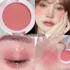 Maquillaje MYHO Rubor Monocromático Rosa Dopamina Destello Fino Perlado Iluminador Facial Color Natural Fácil Rubor Transfronterizo