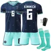 26 Camiseta de Alemania de Visitante Número 17 Wirtz, Número 13 Muller, Número 7 Havertz, Camiseta de Fútbol Copa del Mundo